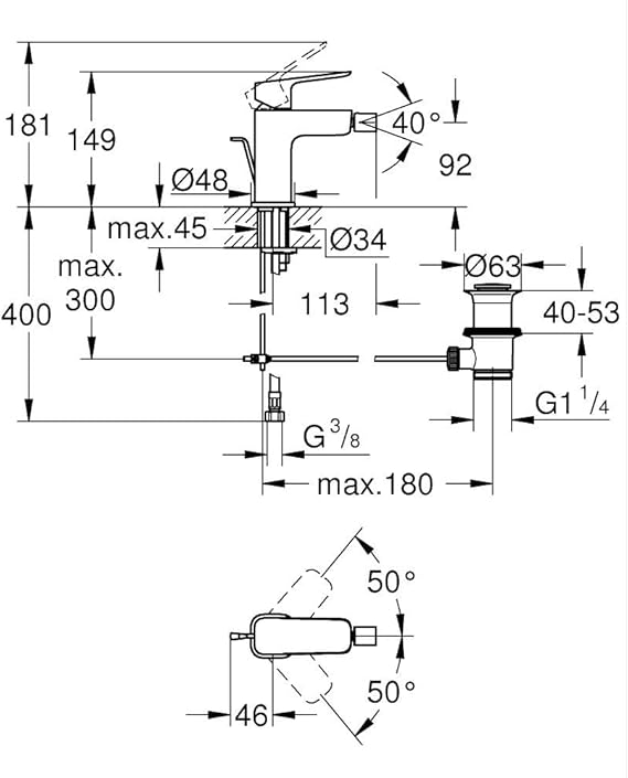 GROHE CUBEO