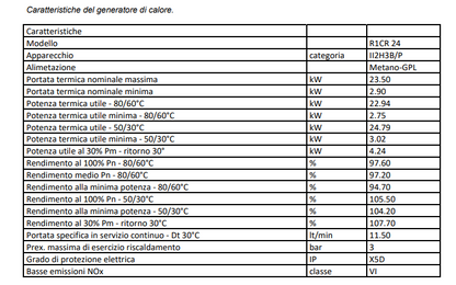 RADIANT CALDAIA R1CR 24 KW